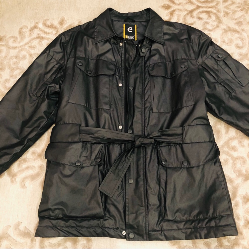 Men’s black jacket coat